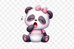 Pink Baby Panda Sublimation Product Image 3