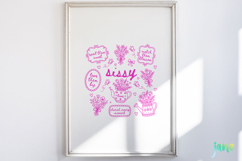 Cottagecore Floral Mama SVG PNG Product Image 2