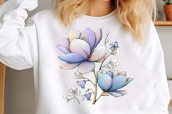 Spring Flowers Sublimation Clipart Product Image 3