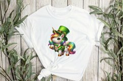 St Patrick’s Day Unicorns Sublimation Product Image 2