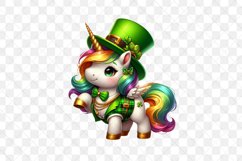 St Patrick’s Day Unicorns Sublimation Product Image 3