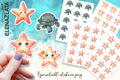 Stickers Under sea world. Children&#039;s stickers Product Image 1
