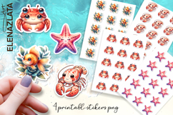 Stickers Under sea world. Children's stickers Product Image 1