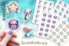 Stickers Under sea world. Children's stickers Product Image 1