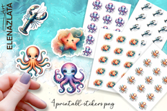 Stickers Under sea world. Children's stickers Product Image 1