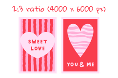 Valentines Day Posters, Greeting Cards, Wall art Product Image 4