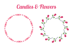 Coquette Romantic Frames PNG Clipart Product Image 4