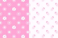 Romantic Doodle Seamless Patterns &amp; Papers Product Image 4