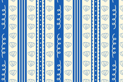 Vintage Seashell Seamless Patterns &amp; Digital Papers Product Image 4