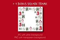 Hand Drawn Christmas seamless patterns &amp; digital papers Product Image 4