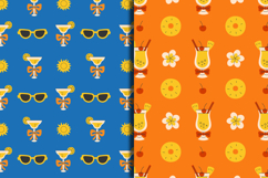 Coquette Summer Drinks Seamless Patterns &amp; Papers Product Image 4