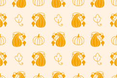Vintage Pumpkin Seamless Patterns &amp; Digital Papers Product Image 4