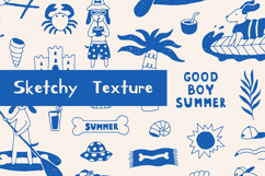 Summer Beach Dog Seamless Pattern Digital Paper EPS JPG PNG Product Image 3