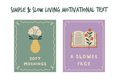 Vintage Cottagecore Quote Posters Product Image 4