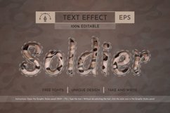 5 Soldier Editable Text Effects, Graphic Styles Product Image 6