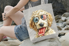 4 th of July Cool Dog Clipart Product Image 3