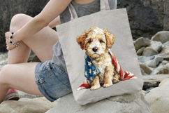 4 th of July Flag Dog Clipart Product Image 3