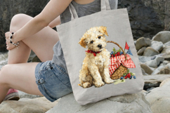 4 th of July Picnic Dog Clipart Product Image 3