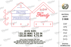 4Th Of July Decors bundle Lasercut. Patriotic Home Decor SVG Product Image 3