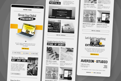Digital Agency Portfolio Email Newsletter Product Image 4