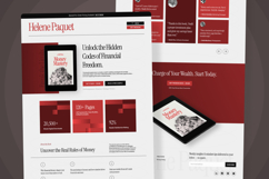 Helene - Educational Ebook Landing Page Product Image 4