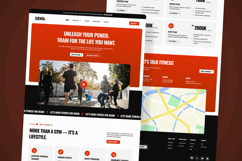 Sport Club Landing Page UI Layout Product Image 4