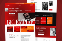 Hamilton - Educational Ebook Landing Page Product Image 4