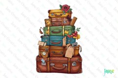 Travel Clipart Sublimation Product Image 1