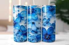 Elegant Floral Tumbler Wrap Bundle | Flowers In Epoxy Resin Product Image 11