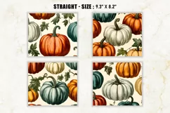 Vintage Pumpkins Tumbler Wraps | 20 oz tumbler wrap Product Image 2