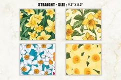 Daffodil Flower Tumbler Wrap, 20 oz tumbler wrap Product Image 2