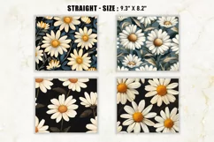 Daisy Flower Tumbler Wrap | 20 oz tumbler wrap Product Image 2