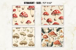 Vintage Mushroom Tumbler Wraps | 20 oz tumbler wrap Product Image 2