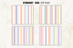 Pastel Stripes Tumbler Wraps | 20 oz tumbler wrap Product Image 6