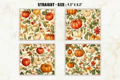 Fall Harvest Tumbler Wrap | 20 oz tumbler wrap Product Image 2