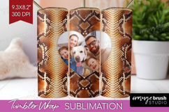 Animal Print Photo Tumbler PNG - Wild Animal Picture Tumbler Product Image 1