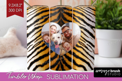 Animal Print Photo Tumbler PNG - Wild Animal Picture Tumbler Product Image 1
