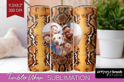 Animal Print Photo Tumbler PNG - Wild Animal Picture Tumbler Product Image 1