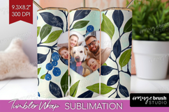 Eucalyptus Photo Tumbler PNG - Botanical Picture Tumbler Product Image 1