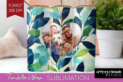 Eucalyptus Photo Tumbler PNG - Botanical Picture Tumbler Product Image 1