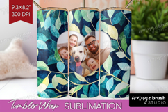 Eucalyptus Photo Tumbler PNG - Botanical Picture Tumbler Product Image 1