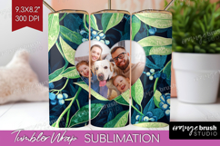 Eucalyptus Photo Tumbler PNG - Botanical Picture Tumbler Product Image 1