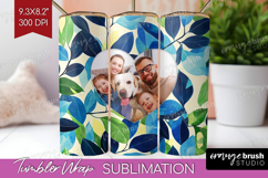 Eucalyptus Photo Tumbler PNG - Botanical Picture Tumbler Product Image 1