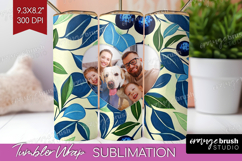 Eucalyptus Photo Tumbler PNG - Botanical Picture Tumbler Product Image 1