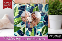 Eucalyptus Photo Tumbler PNG - Botanical Picture Tumbler Product Image 1