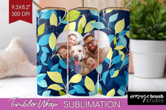 Eucalyptus Photo Tumbler PNG - Botanical Picture Tumbler Product Image 1