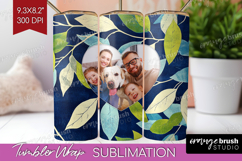 Eucalyptus Photo Tumbler PNG - Botanical Picture Tumbler Product Image 1