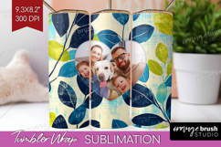 Eucalyptus Photo Tumbler PNG - Botanical Picture Tumbler Product Image 1