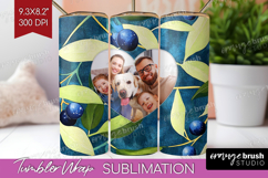 Eucalyptus Photo Tumbler PNG - Botanical Picture Tumbler Product Image 1