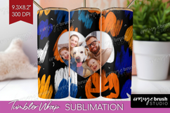 Halloween Photo Tumbler PNG - Brush Stroke Picture Tumbler Product Image 1